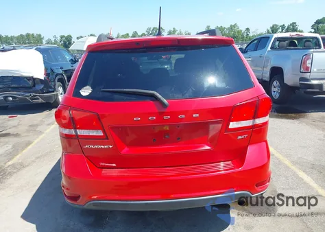 2017 Dodge Journey Sxt из США, поврежденный, VIN 3C4PDCBB1HT547585